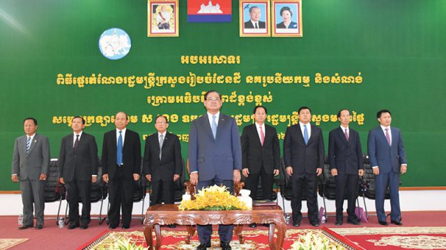 លោករដ្ឋមន្ត្រីថ្មីសន្យាធ្វើសកម្មភាពឲ្យបានខ្លាំងក្លា