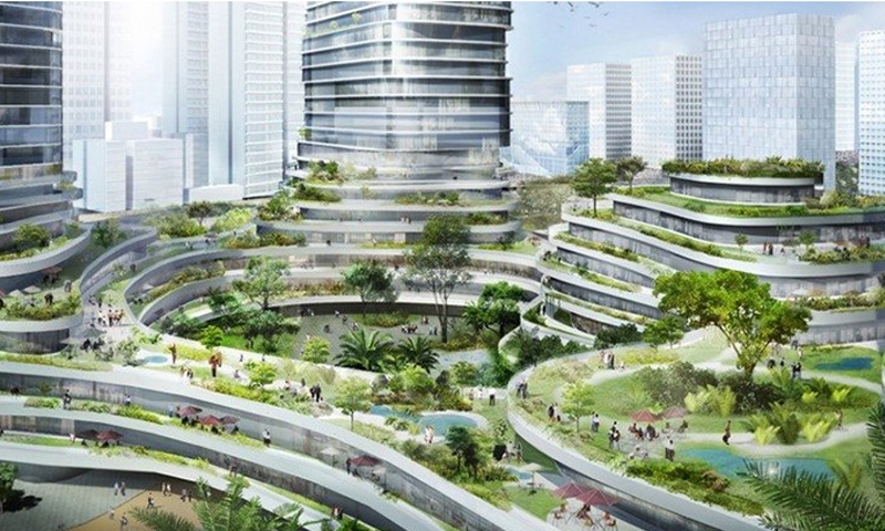 Sky Forest for Vietnam Real Estate Project