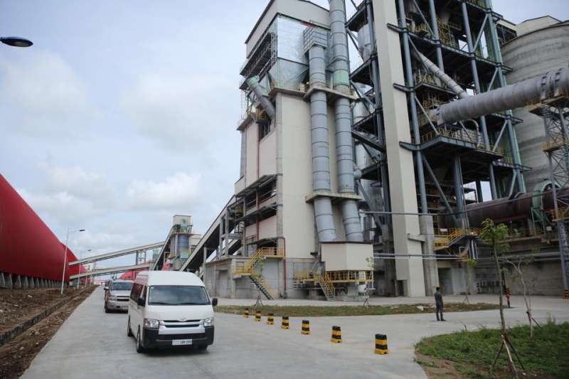 Khmer-Chinese Cement Factory Opens Doors in Battambang Province