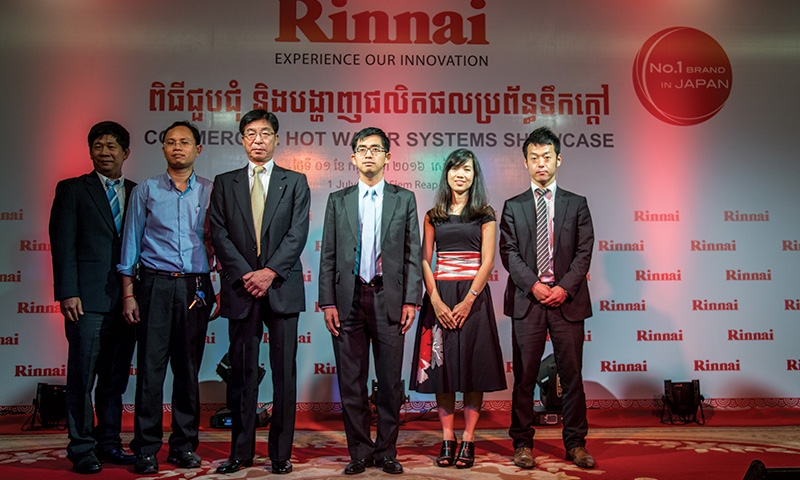 Siem Reap Goes Green With Rinnai