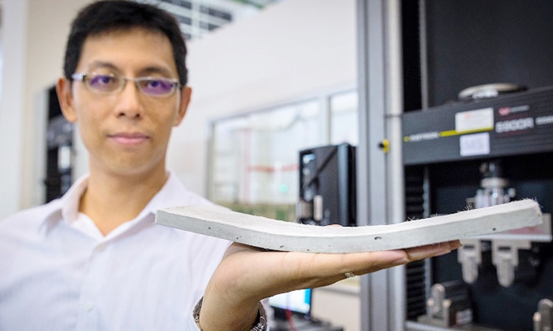 Singapore Develops Bendable Concrete