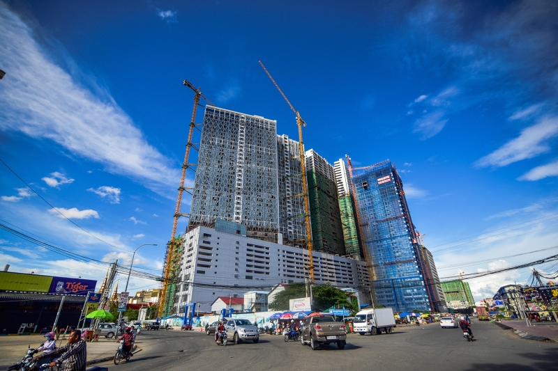 Cambodia Sees Sharp Decline in Construction Investment in 2018