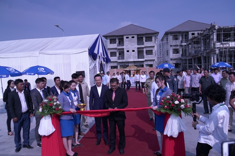 Chip Mong Land Inaugurates Road Linking to Three Important Roads in Phnom Penh