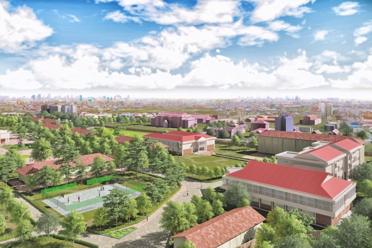 Construction of Japan-funded Teacher Education College (TEC) Begins