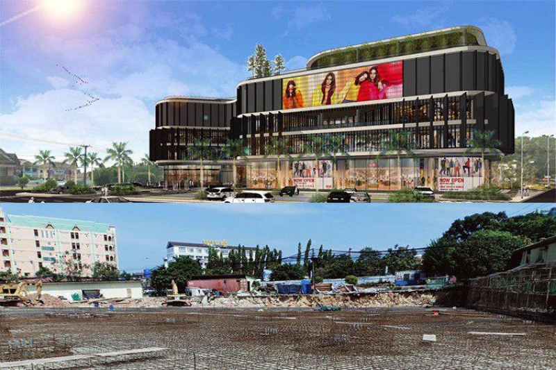 Construction of Sihanoukville First Shopping Mall Begin