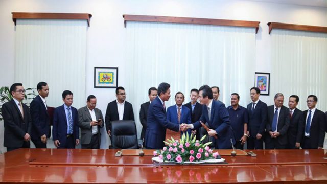 ក្រុមហ៊ុនកូរ៉េទទួលបានសិទ្ធិសិក្សានិងសាងសង់ប្រព័ន្ធប្រព្រឹត្តកម្មទឹកកខ្វក់តម្�