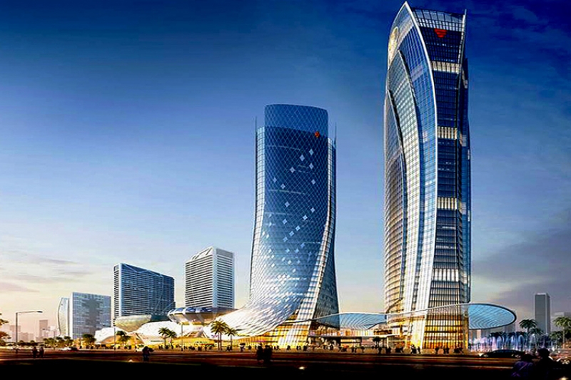 Government Approved Chinese Mega Development Project Along the Riverside