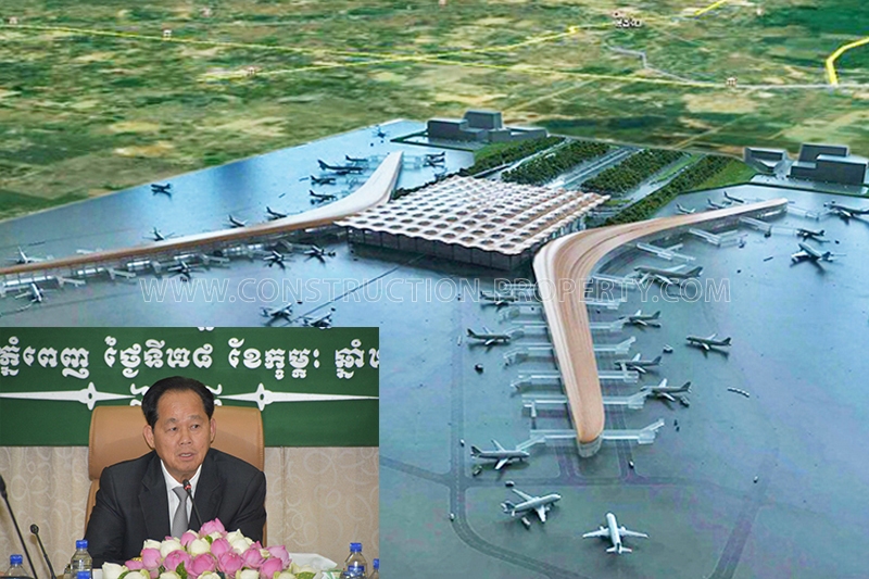 Government May Suspend Land Transactions Around New Phnom Penh Airport Site Construction Property News