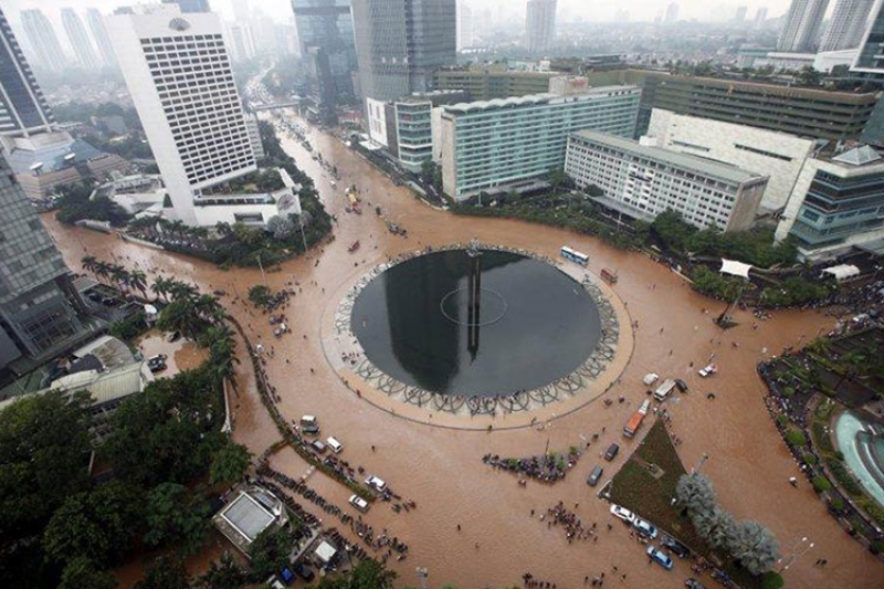 Jakarta Risks Being 25% Underwater by 2025