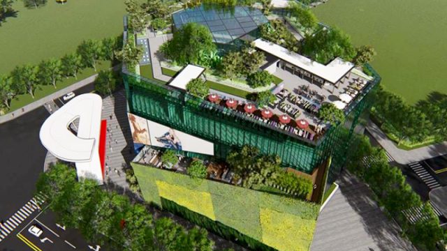 ក្រុមហ៊ុនយក្សចិនបញ្ចប់ការសាងសង់គ្រោងអគារទីស្នាក់ការកណ្តាល