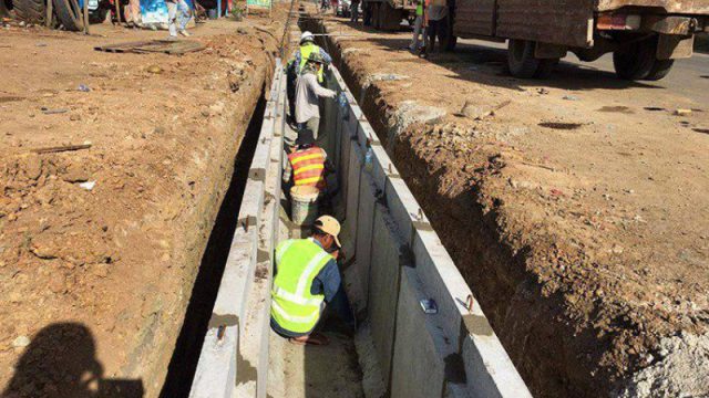 គម្រោងសាងសង់ប្រព័ន្ធលូទឹកកខ្វក់ក្រោមកម្ចីពីធនាគារពិភពលោកកំពុងដំណើរការទៅមុខ