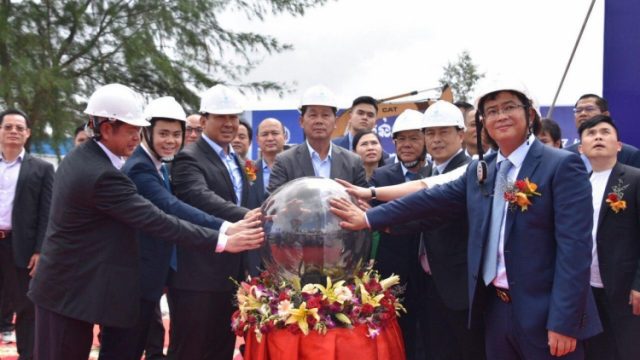 Morgan Group ground breaks its mega multipurpose project in Sihanoukville