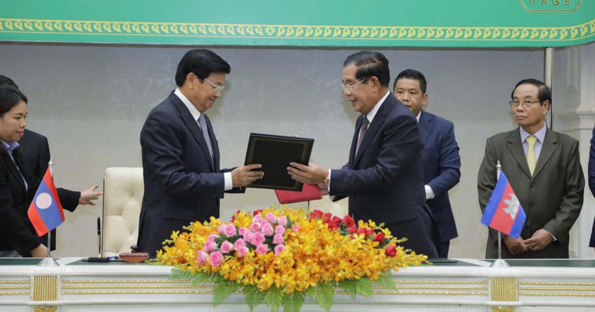 Cambodia inks deal with Laos on the 2900-megawatt power purchase