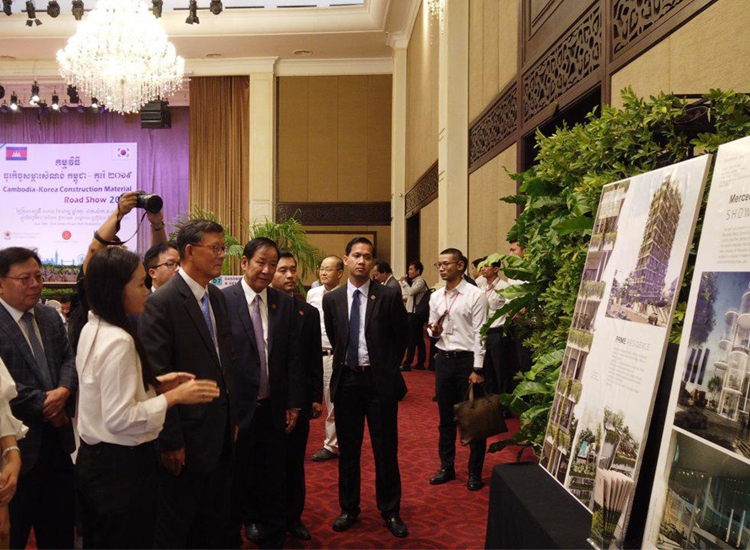 Korean firms using road show to promote standard construction materials in Cambodia