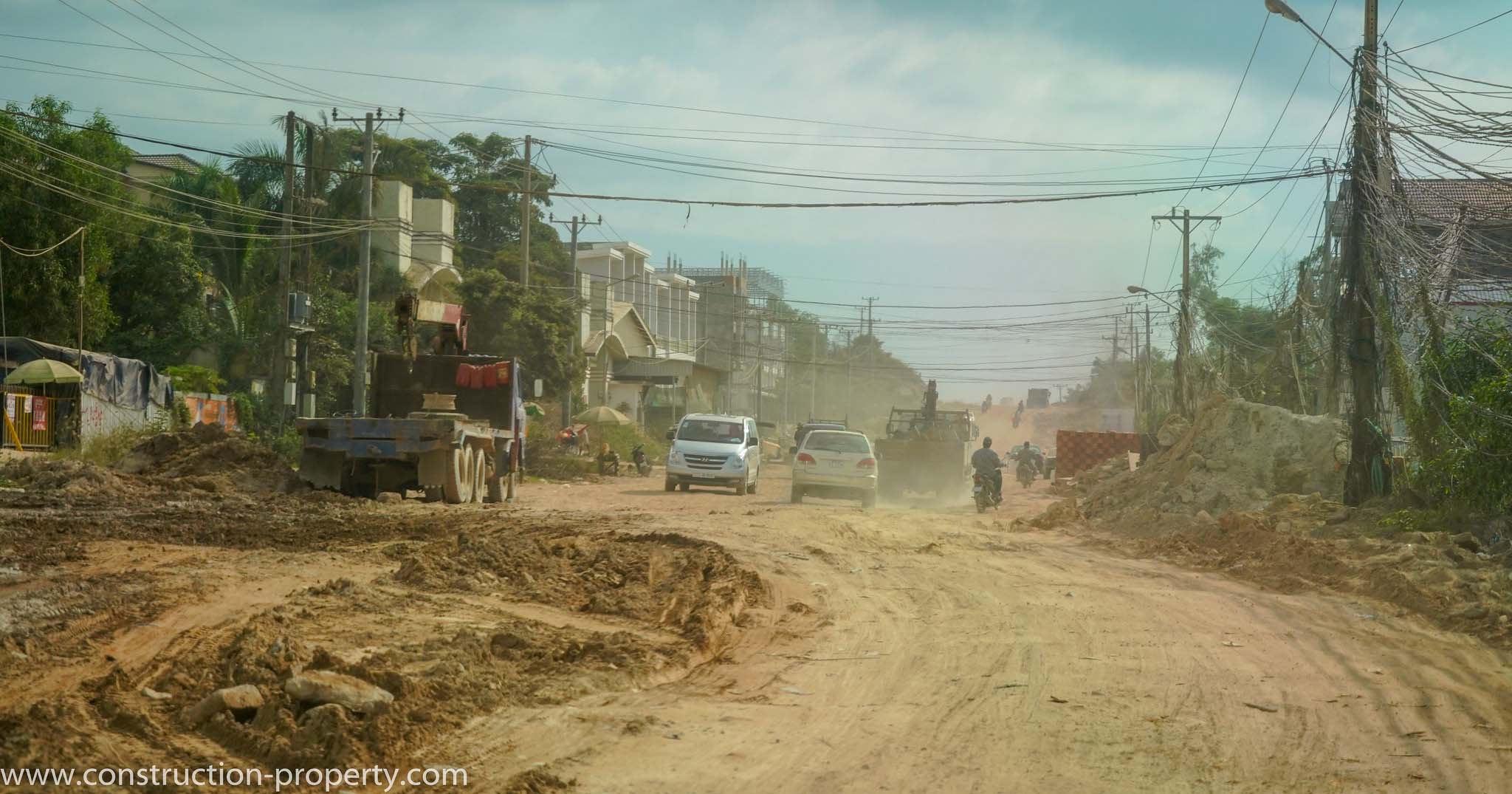 Construction contract for 34 roads in Sihanoukville set for November