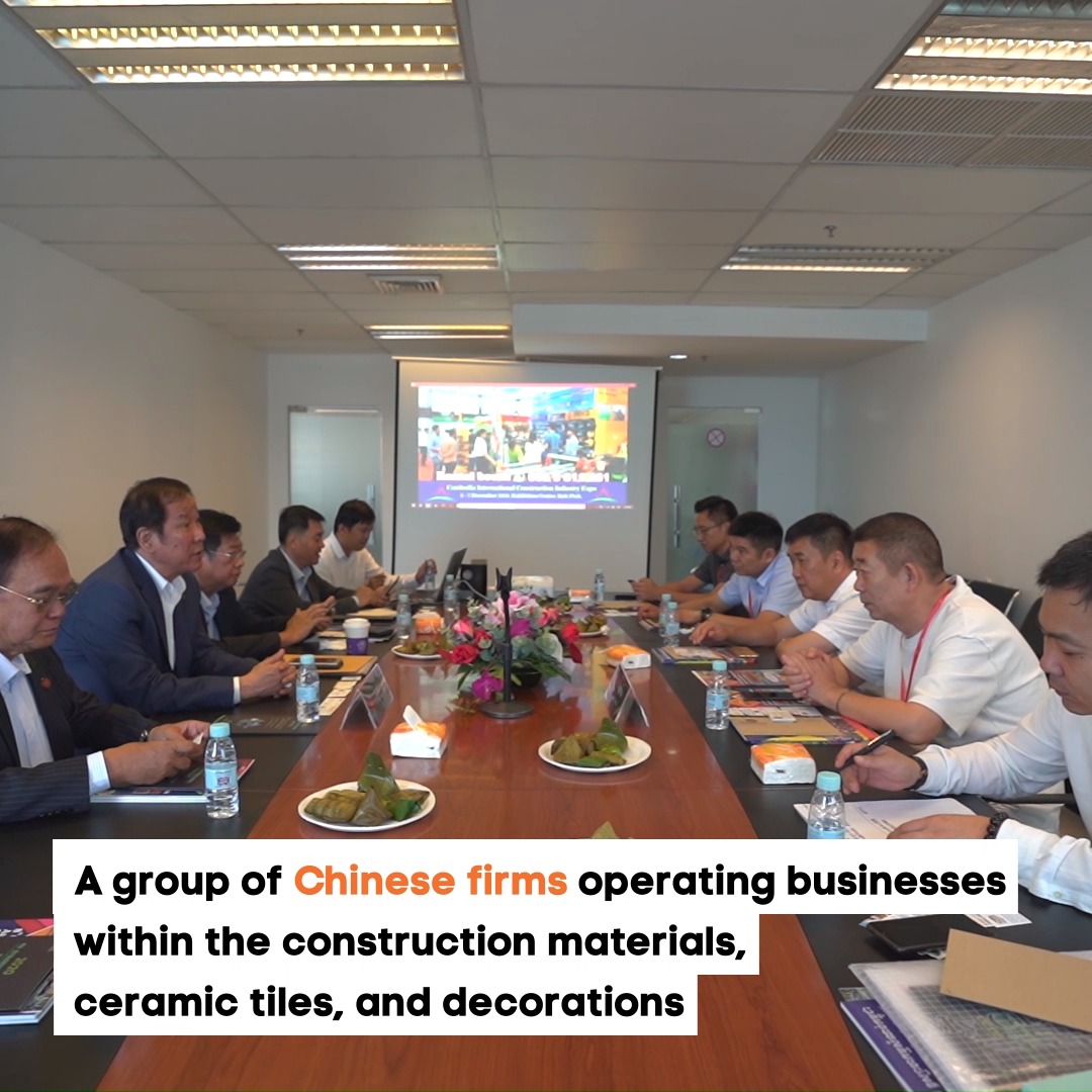 សមាគមសមា្ភរតុបតែងសំណង់ចិនស្វែងរកឱកាសវិនិយោគលើវិស័យសំណង់នៅកម្ពុជា