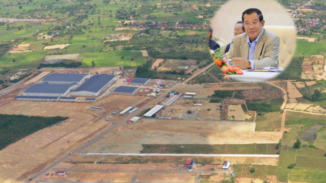 Government says industrial zone filled along National Road 4