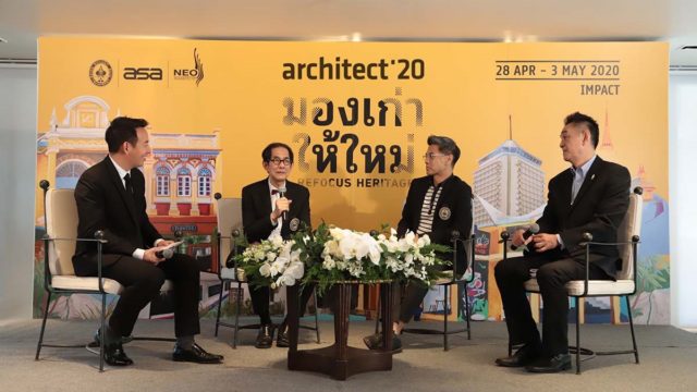 ASA and NEO to hold Architect’20 Expo under the theme “Refocus Heritage”