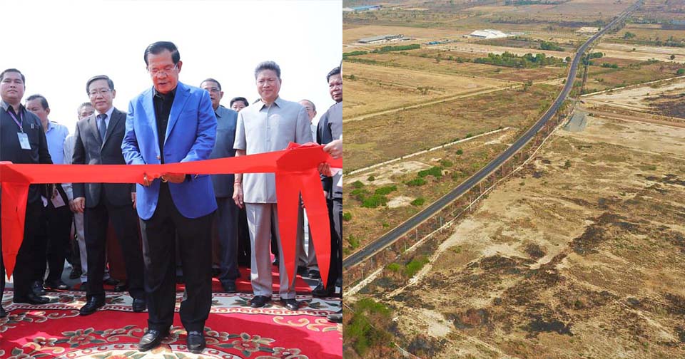 PM Hun Sen inaugurates NR58 connecting Banteay Meanchey to Oddar Meanchey