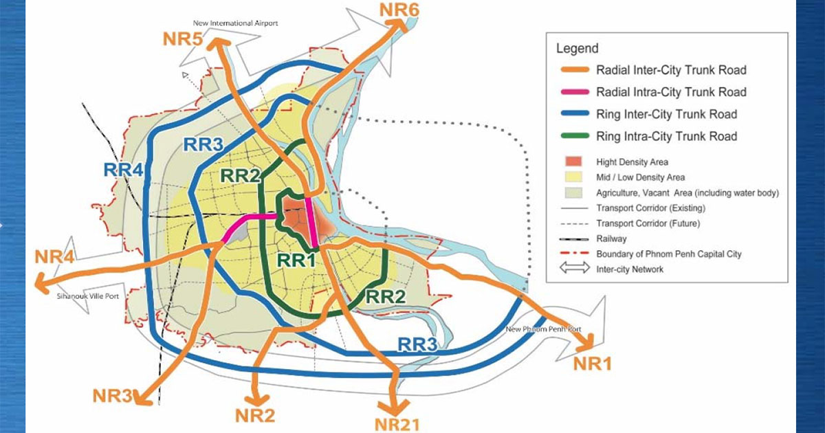 Feasibility of Phnom Penh Ring Road 4 studied