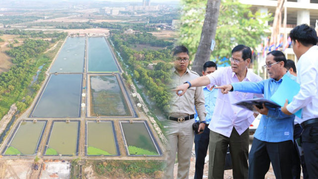 Rehabilitation of five major streams in Sihanoukville now halfway