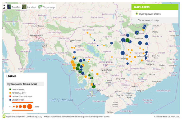 Cambodia To Suspend Hydropower Dam Plan On Mekong River For 10 Years   Downloaded Map 768x507 