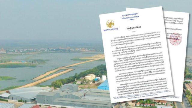 Garden and sidewalk development project in Beong Samrong paused due to land disputes