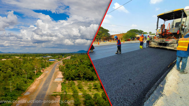 គម្រោងកែលម្អផ្លូវជាតិលេខ៥ ភាគខាងជើង សម្រេចបាន ៨០ ភាគរយហើយ