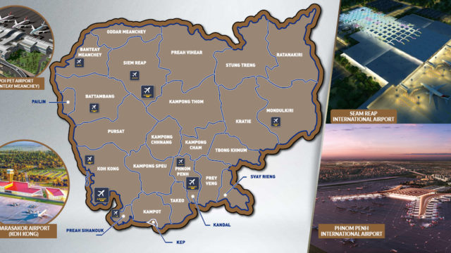 ទុនវិនិយោគជាង ៣ពាន់លានដុល្លាររនេះ គឺសម្រាប់សាងសង់ និងកែលម្អអាកាសយានដ្ឋានទាំងអស់នៅកម្ពុជា