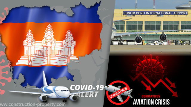 កូវីដ១៩ ប៉ះពាល់ខ្លាំងគួរសមលើវិស័យអាកាសចរណ៍កម្ពុជា