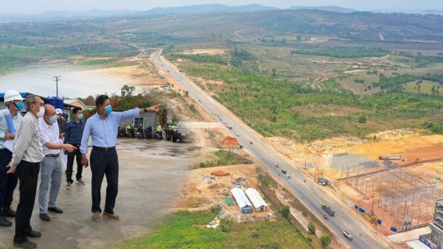 Construction on Road 146 commences in Sihanoukville