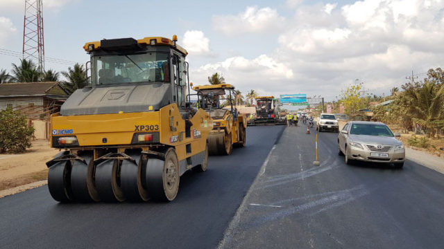 ផ្លូវជាតិលេខ៣ សម្រេចការស្ថាបនាបាន ៦៧% គ្រោងនឹងបញ្ចប់ឆ្នាំ ២០២២