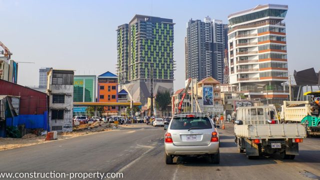 Samdech Techo Hun Sen Boulevard expanded at the intersection of St. 271