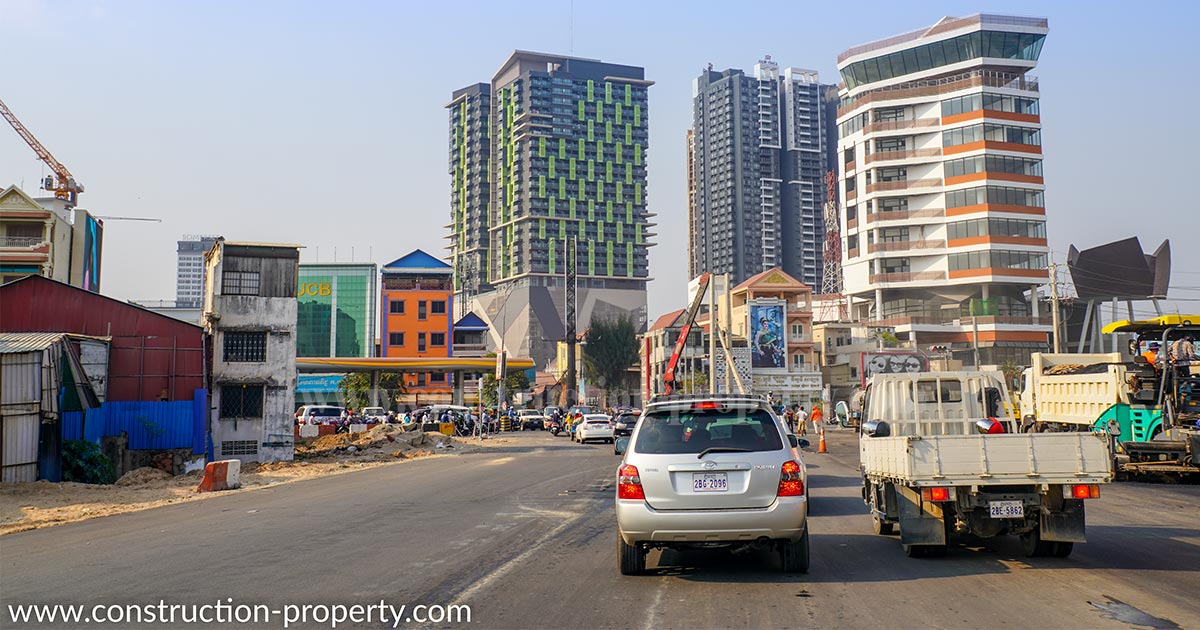 Samdech Techo Hun Sen Boulevard expanded at the intersection of St. 271