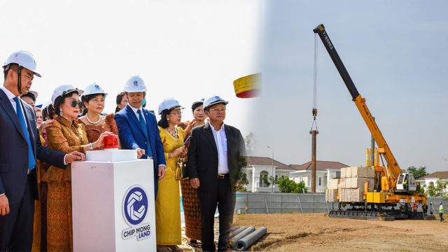 Chip Mong Land celebrates ground-breaking on Grand Phnom Penh City project