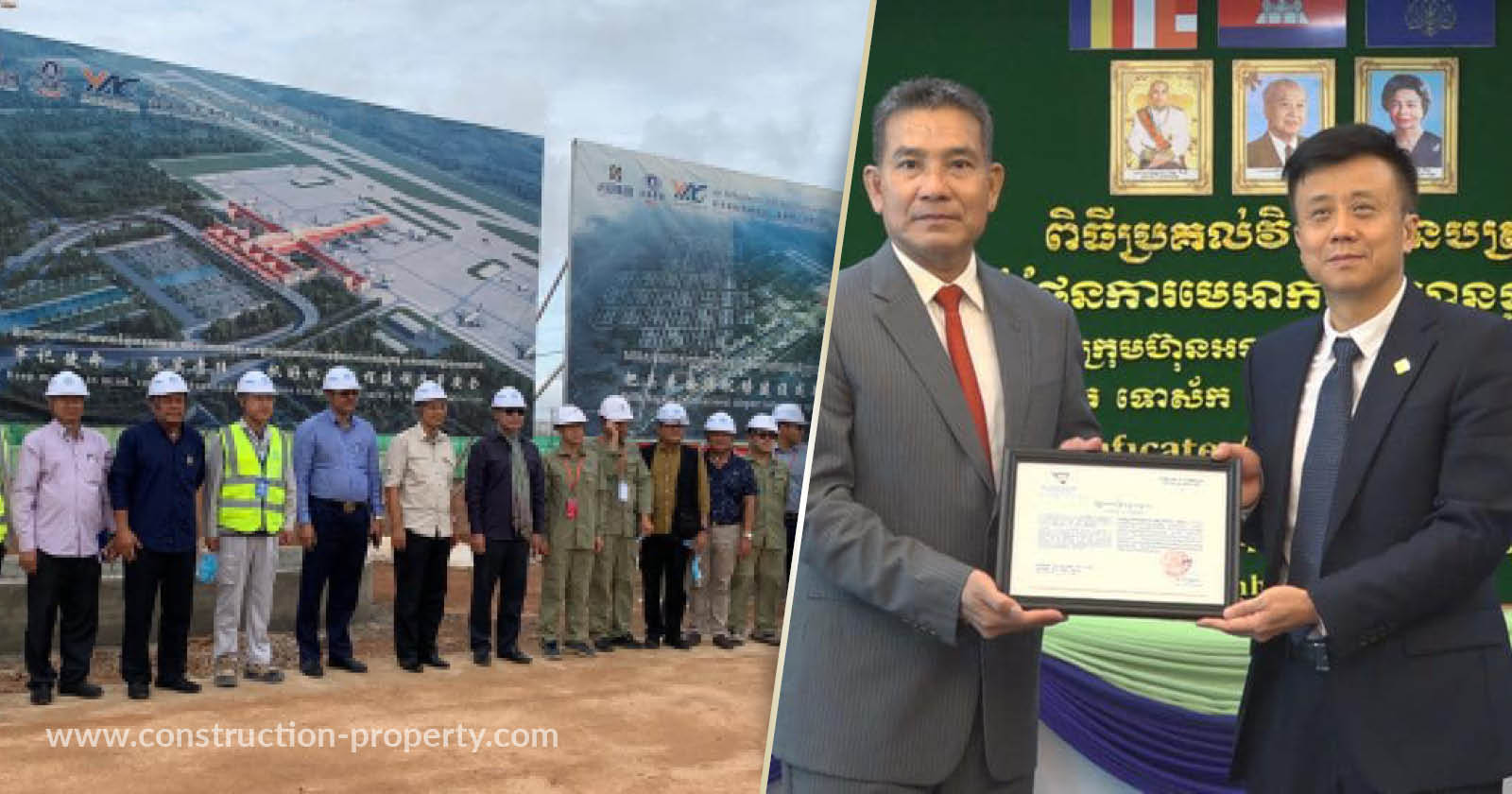 New Siem Reap-Angkor International Airport (AIAI) receives master plan certificate