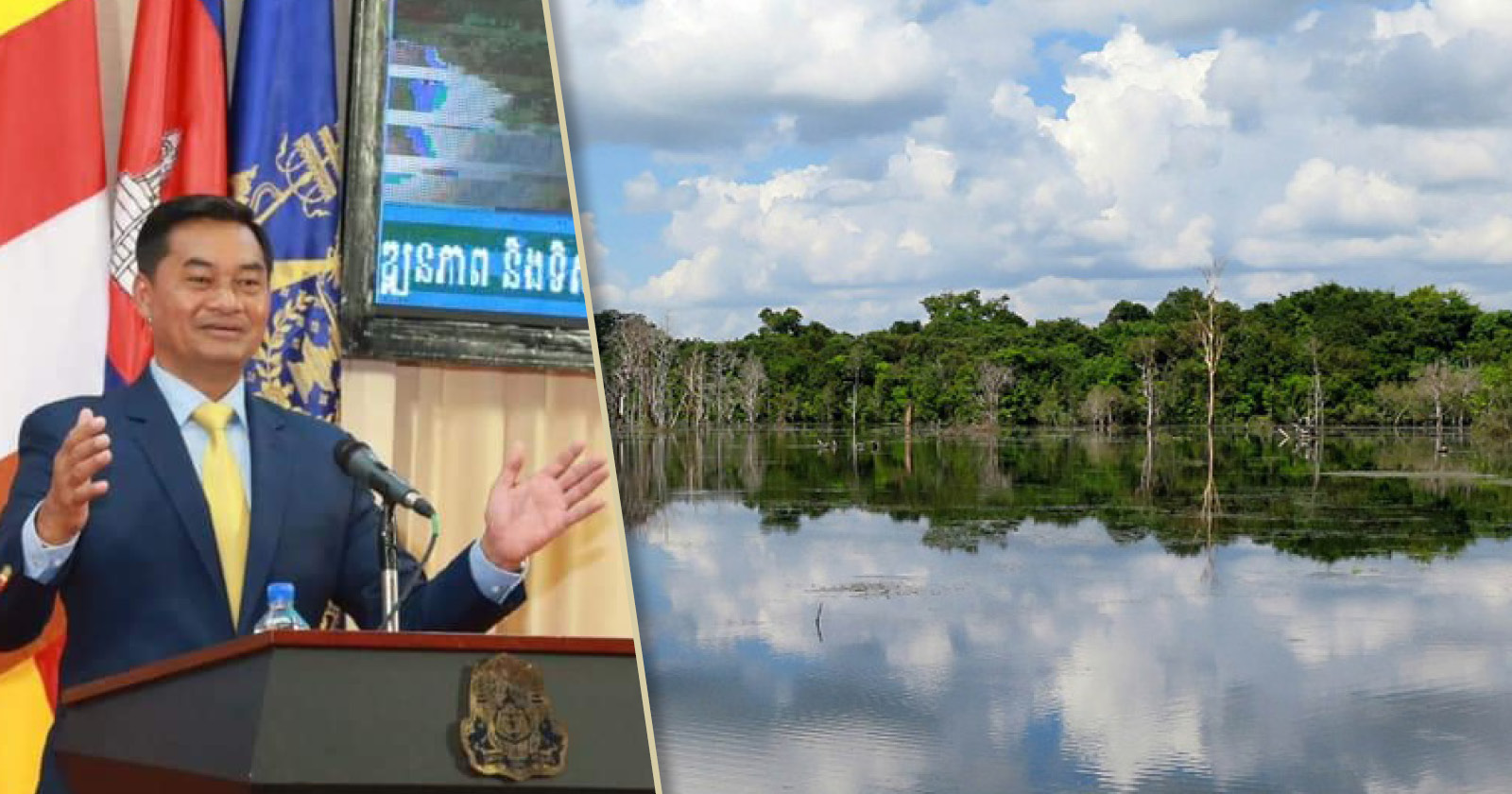 Tbong Khmum Governor initiates 8,000 hectare flooded forest preservation area for ecotourism