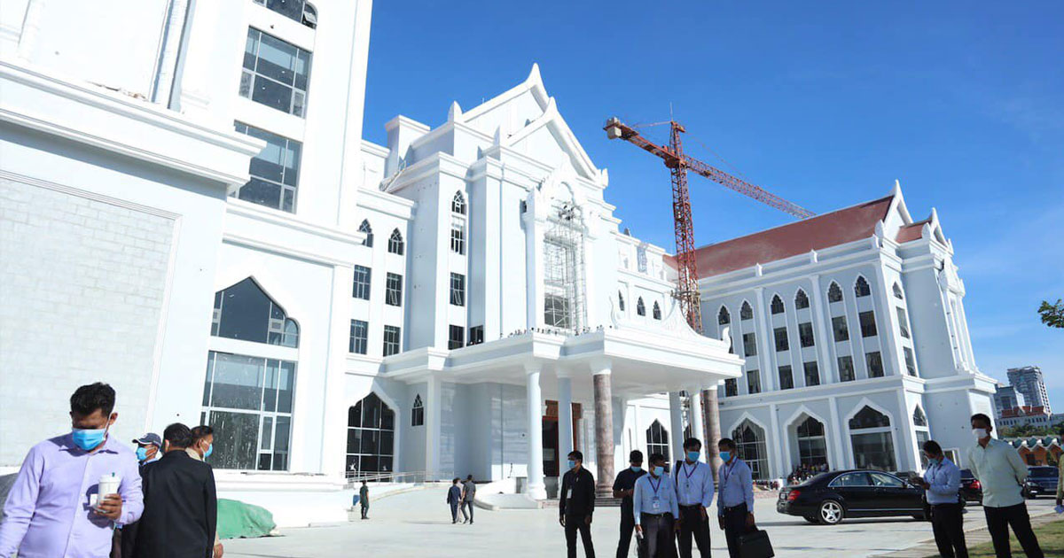Cambodian People’s Party HQ building 95% complete
