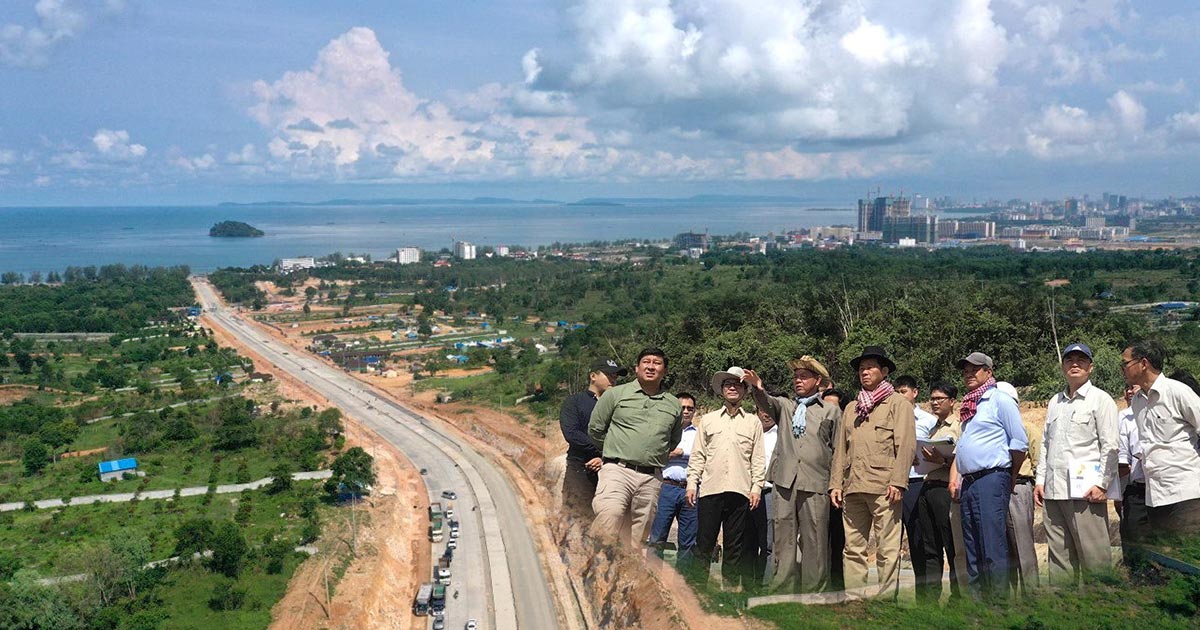Construction almost complete on 34 roads in Sihanoukville