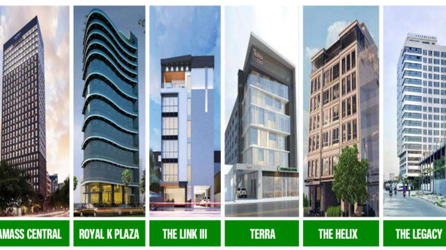 អគារការិយាល័យ ៦ បានបញ្ចប់ការសាងសង់នៅត្រីមាសទី ២ ឆ្នាំ ២០២០ ទោះបីទីផ្សារស្ថិតក្នុងវិបត្តិក្ដី