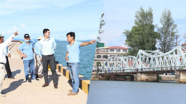 អភិបាលខេត្តកំពតកំពុងសិក្សាឱ្យចិនសាងសង់ស្ពានឆ្លងព្រែកកំពង់បាយថ្មីមួយខ្សែ