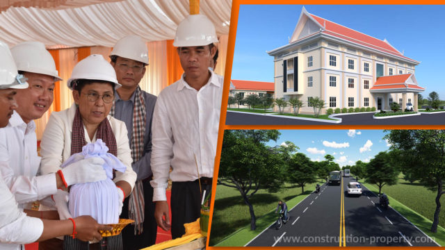 អគាររដ្ឋបាលអាជ្ញាធរជាតិ និងផ្លូវវាងតំបន់សំបូរព្រៃគុកបើកការដ្ឋានសាងសង់ហើយ