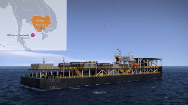 ស្ថានីយប្រេងអប្សរាបញ្ចប់ការសាងសង់ដំណាក់កាលដំបូង គ្រោងនឹងផលិតដំណក់ប្រេងក្នុងឆ្នាំនេះ