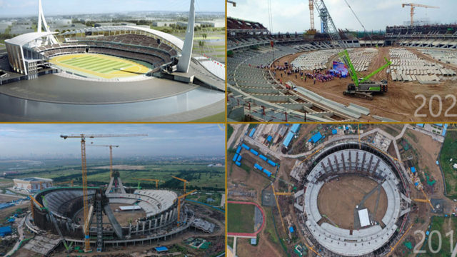 គម្រោងសាងសង់ពហុកីឡដ្ឋានជាតិតេជោ នឹងបញ្ចប់យឺតជាងការគ្រោងទុក