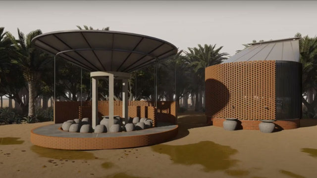 ស្ថាបត្យករហុងកុងសាងសង់ស្ថានីយបំប្លែងទឹកភ្លៀងជាទឹកស្អាតប្លែកថ្មីមួយនៅកម្ពុជា