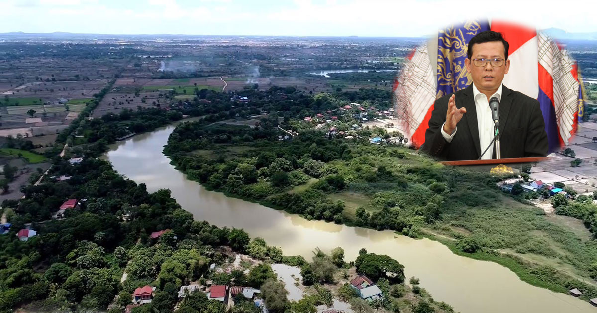 Government to dredge Prek Thnaot river to mitigate Phnom Penh flood risk