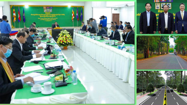 គម្រោងសាងសង់ផ្លូវ ៣៨ខ្សែខេត្តសៀមរាប នឹងបើកការដ្ឋាននៅចុងខែកញ្ញានេះ