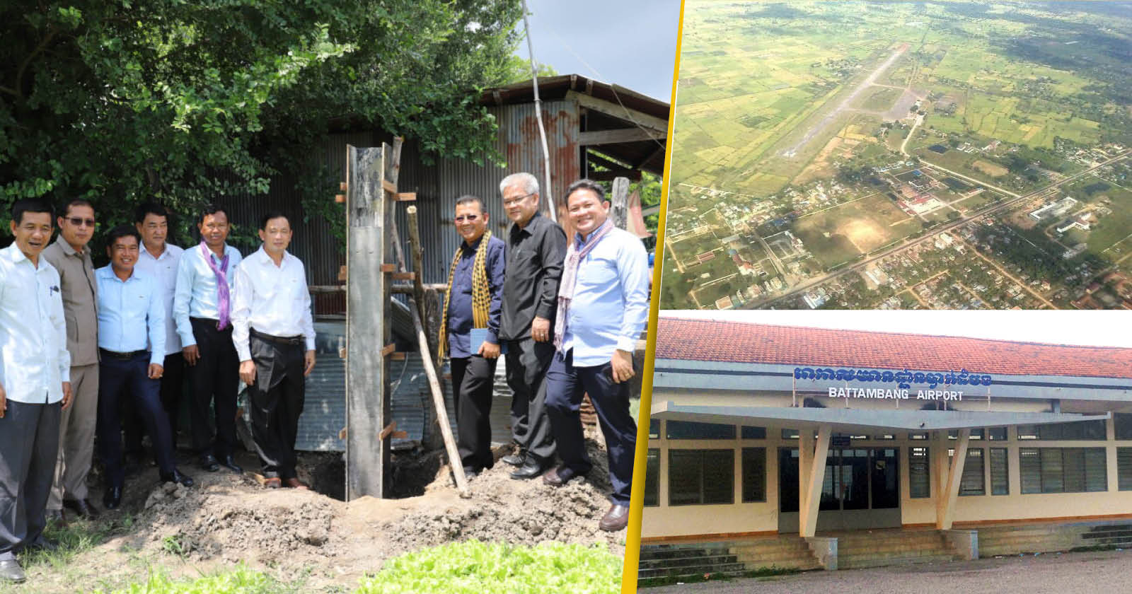 Restoration Work Ongoing for Reopening Battambang Airport