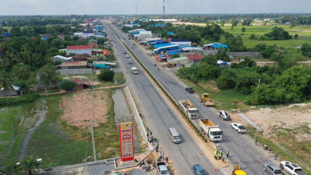 គម្រោងពង្រីកផ្លូវជាតិលេខ ៣ សម្រេចបាន ៨០% ហើយ