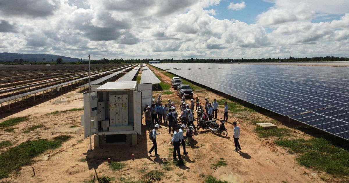 30-megawatt Solar Power Plant in Pursat Goes Online